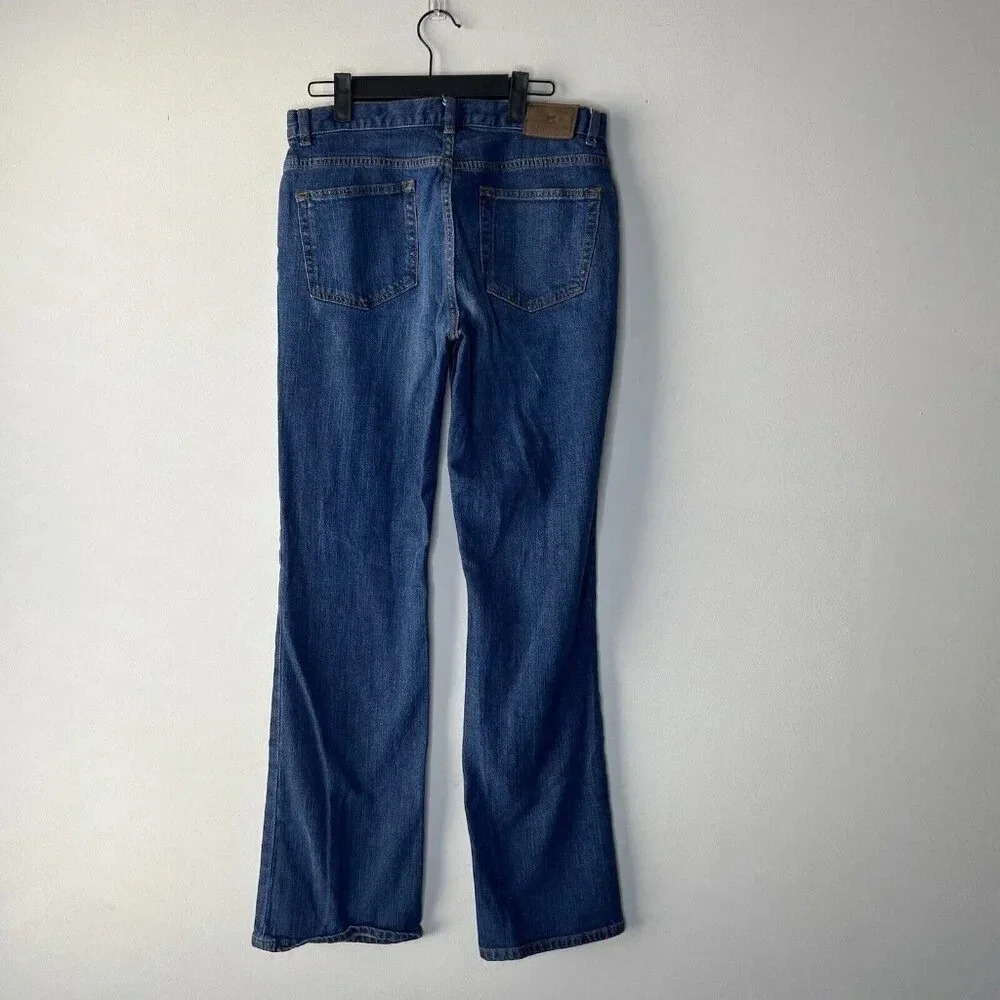Lauren Ralph Lauren Straight Leg Jeans Sz 6 Denim 90s Style %98 Cotton - Picture 2 of 9